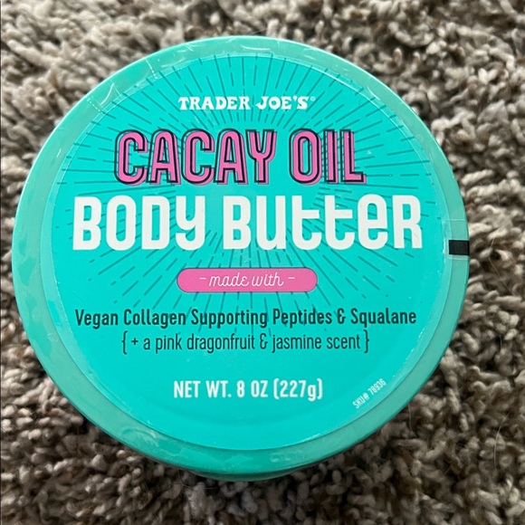 Trader Joe's Cacay Oil Body Butter - Teal - Picture 1 of 1